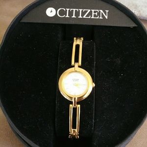 Womens Gold Citizen Watch